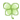 An image of a 4 leaf clover drawn in pixel style.