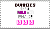 bunnies shall rule the world