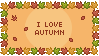 i love autumn