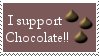i support chocolate